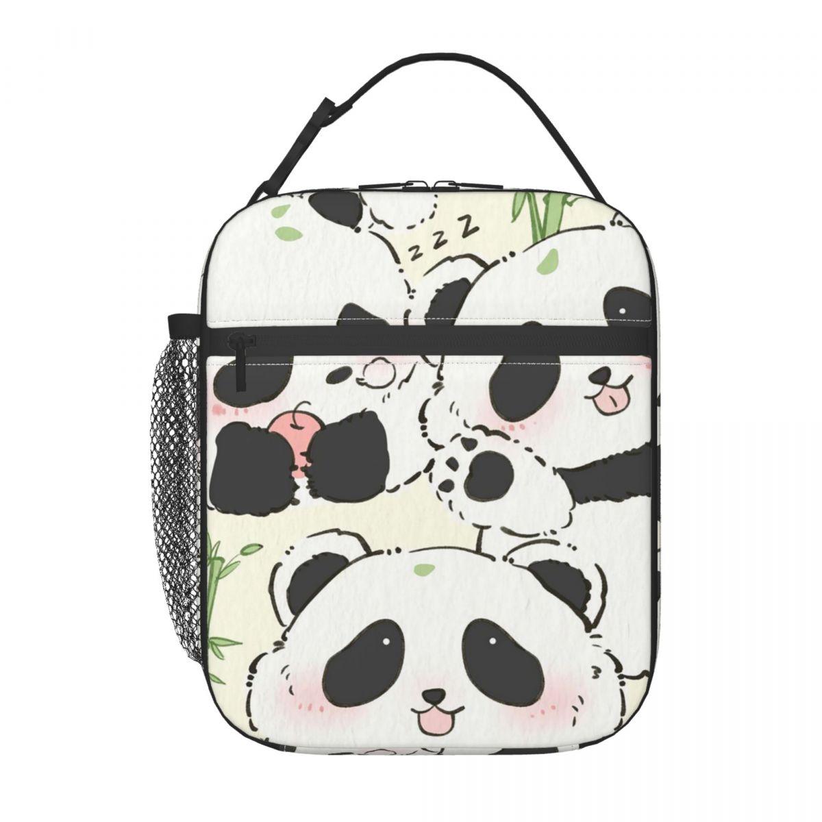 Cartoon Panda And Bamboo Pattern Insulated Lunch Bag for Women Children Leakproof Food Boxes Thermal Lunch Box Tote One Size
Cartoon Panda And Bamboo Pattern Insulated Lunch Bag for Women Children Leakproof Food Boxes Thermal Lunch Box Tote One Size