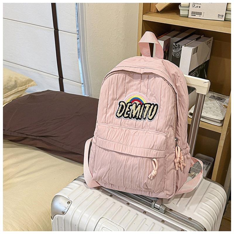 Рюкзак высокой ценности, свежий и милый, дофаминовых конфетных цветов, легкий рюкзак для учеников средней школы
Рюкзак высокой ценности, свежий и милый, дофаминовых конфетных цветов, легкий рюкзак для учеников средней школы