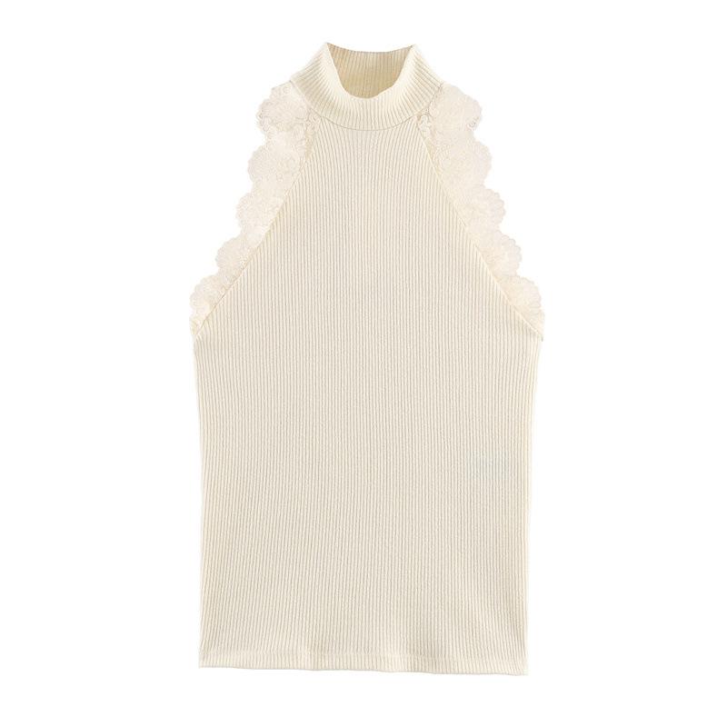 DEEABAE Women s Spring Sweet Style Sleeveless Lace Ribbed T-Shirt S бежевий
DEEABAE Women s Spring Sweet Style Sleeveless Lace Ribbed T-Shirt S бежевий