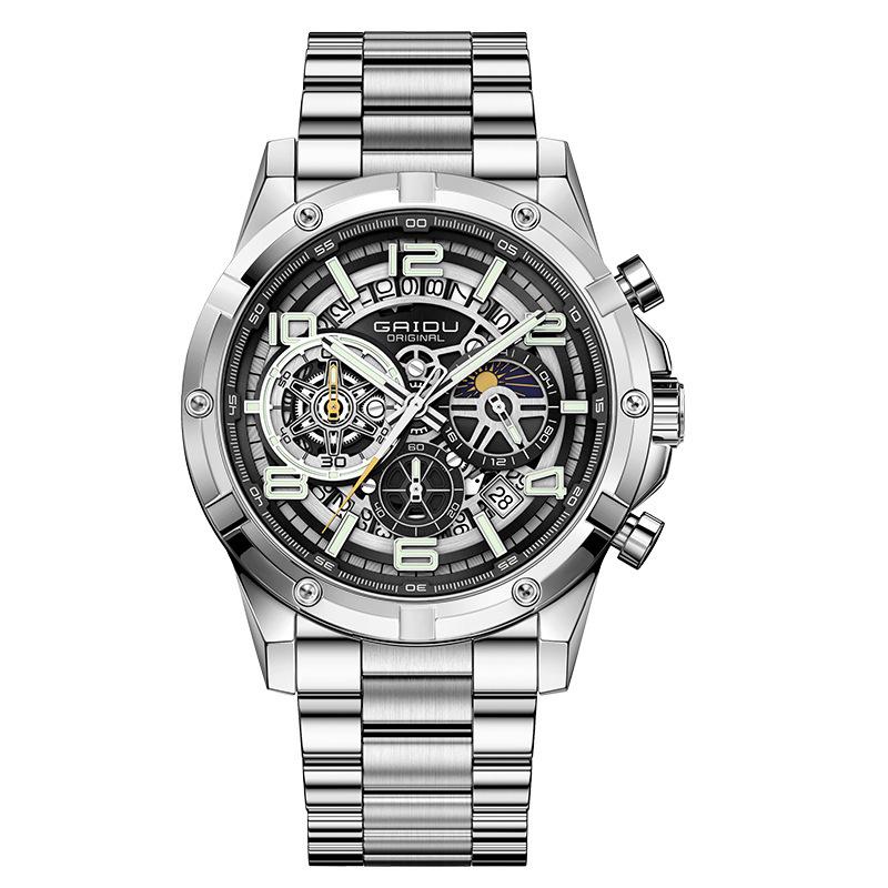 Men s Quartz Business Watch Multifunctional Fashion Hollow Luminous for Business Use
Men s Quartz Business Watch Multifunctional Fashion Hollow Luminous for Business Use