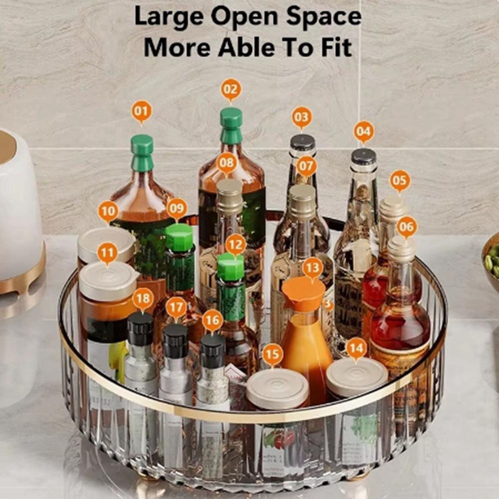 A60Z360 Rotating Cosmetic Organizer Light Luxury Perfume Skincare Organizer Transparent Makeup Storage Traymay
A60Z360 Rotating Cosmetic Organizer Light Luxury Perfume Skincare Organizer Transparent Makeup Storage Traymay