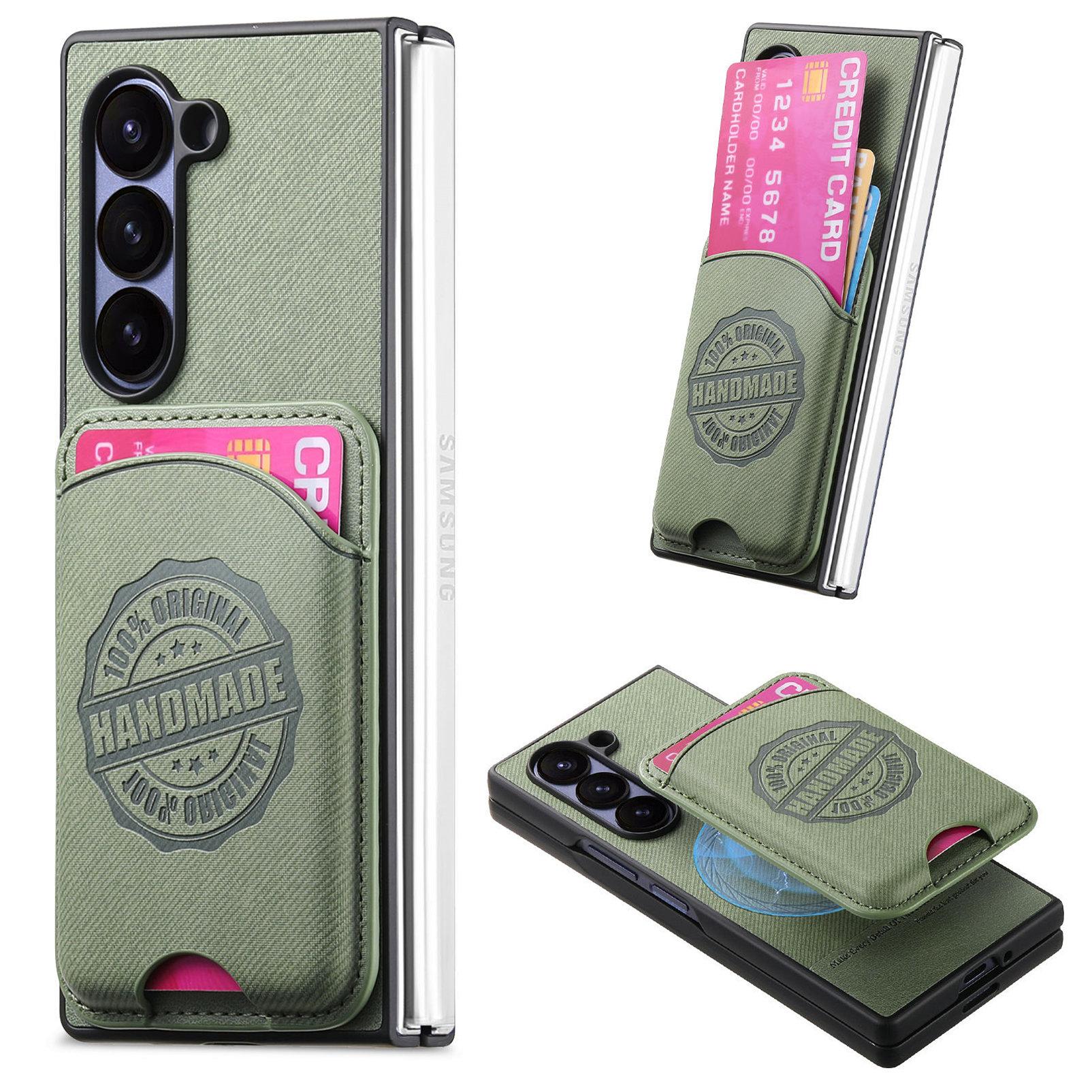 For Samsung Galaxy Z Fold6 5G Case with Card Bag Magnetic Case Denim Texture Leather Back Cover C
For Samsung Galaxy Z Fold6 5G Case with Card Bag Magnetic Case Denim Texture Leather Back Cover C
