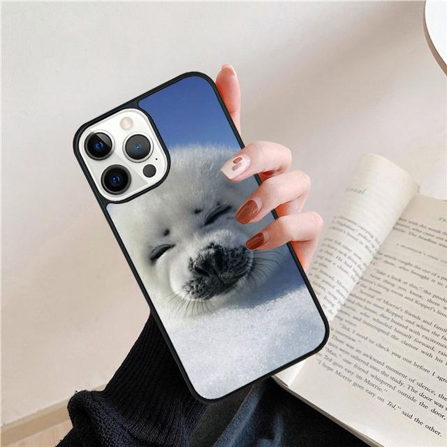Baby Harp Seal Sea Lion Coque Shell For iPhone 17 Air 15 16 14 13 12 Pro Max 11 Pro Max Plus Phone Case Cover iPhone 12pro max
Baby Harp Seal Sea Lion Coque Shell For iPhone 17 Air 15 16 14 13 12 Pro Max 11 Pro Max Plus Phone Case Cover iPhone 12pro max