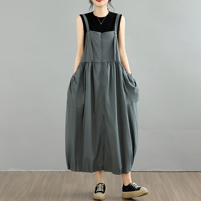 Sleeveless Plus size vintage new in dresses for women casual loose long summer slip dress XL
Sleeveless Plus size vintage new in dresses for women casual loose long summer slip dress XL