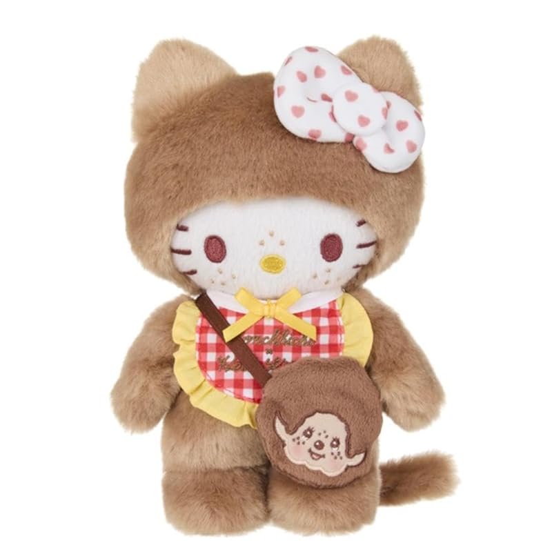 Sekiguchi Kitty x Monchhichi stuffed toy S kitty gingham check 205899 H20×W12×D10cm
Sekiguchi Kitty x Monchhichi stuffed toy S kitty gingham check 205899 H20×W12×D10cm