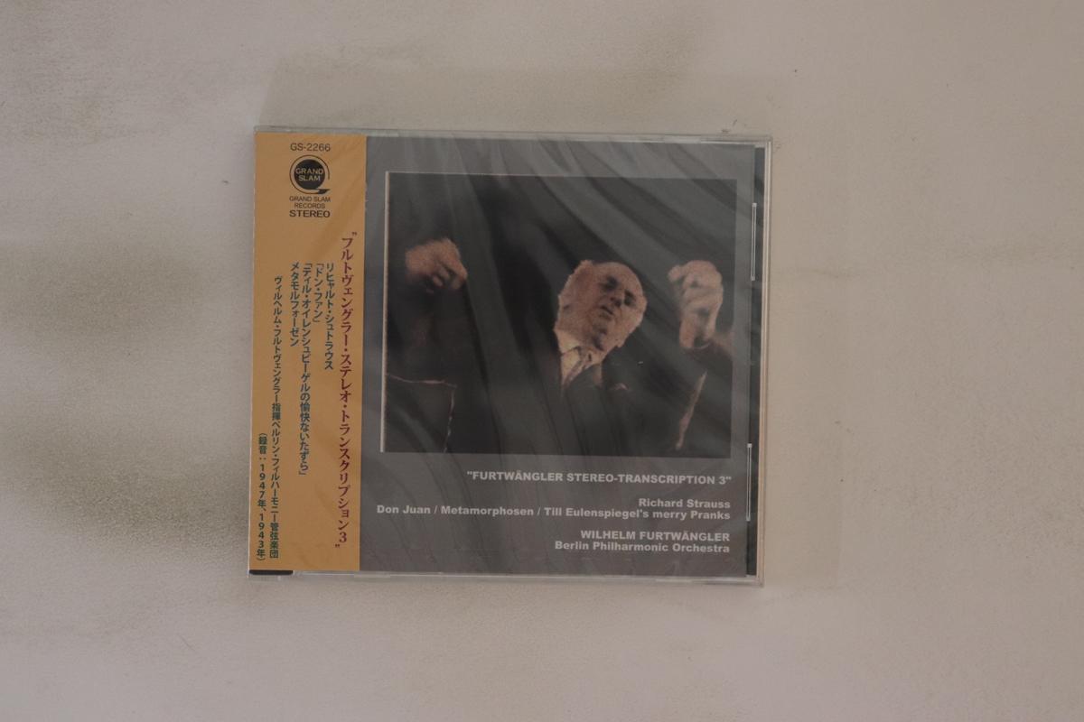 CD WILHELM FURTWANGLER, BERLIN PHILHAR - Furtwangler Stereo-transcription 3 GS2266 GRAND SLAM 2022 Japan Obi Classical Used
CD WILHELM FURTWANGLER, BERLIN PHILHAR - Furtwangler Stereo-transcription 3 GS2266 GRAND SLAM 2022 Japan Obi Classical Used