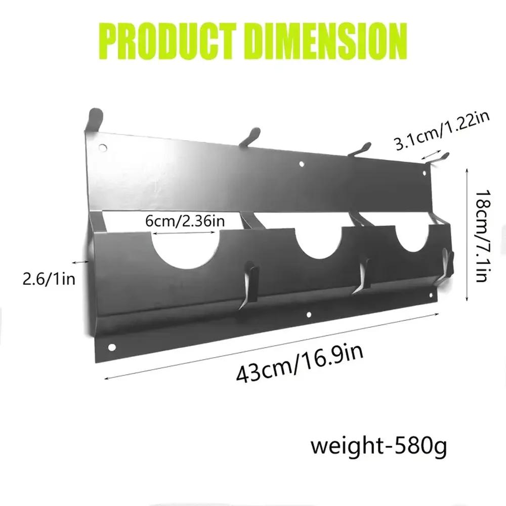 Angle Grinder Wall Storage Mount Metal Wall-Mounted Hanging Shelf Fixed Polishers Holder Stable Storage for Workshop Home Garage чорний
Angle Grinder Wall Storage Mount Metal Wall-Mounted Hanging Shelf Fixed Polishers Holder Stable Storage for Workshop Home Garage чорний