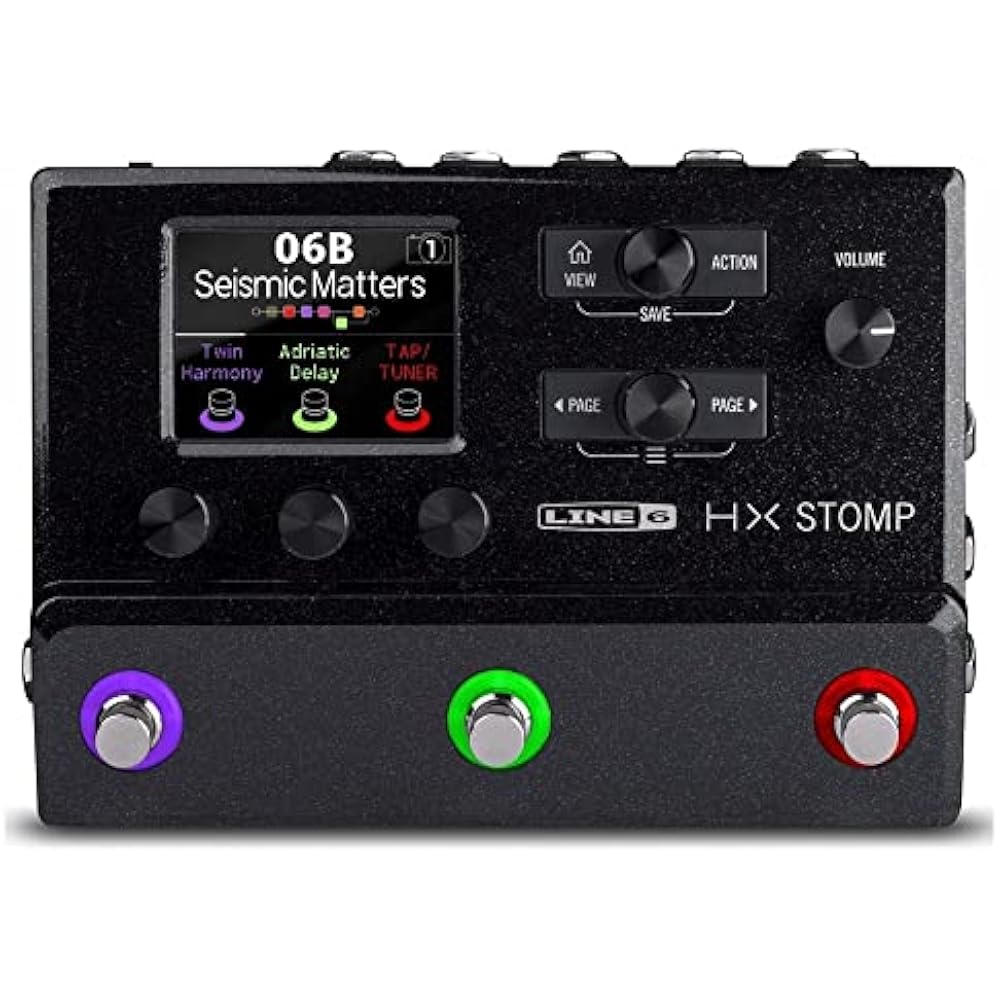 Line6 multi-effector HX Stomp
Line6 multi-effector HX Stomp