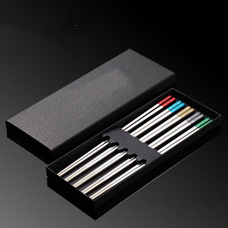 ZISIZ Colorful 316L Chopsticks Gift Set
ZISIZ Colorful 316L Chopsticks Gift Set
