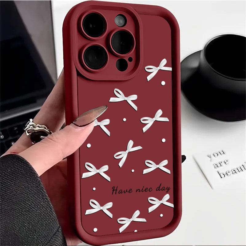 Fashion Bow Polka Dot Print Phone Case For Redmi Note 11 10 9 8 Pro Max /Note 11S 10S 9S Case Soft Silicone Shockproof Cover Redmi Note 10Pro
Fashion Bow Polka Dot Print Phone Case For Redmi Note 11 10 9 8 Pro Max /Note 11S 10S 9S Case Soft Silicone Shockproof Cover Redmi Note 10Pro