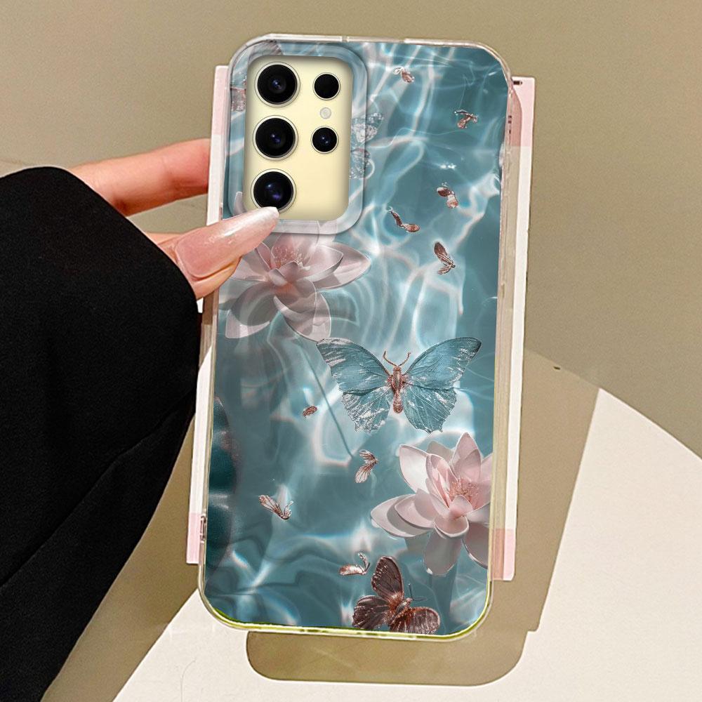 Чехол для телефона с текстурой «Водяная волна», с бабочками и цветами для девочек, для Samsung Galaxy S25 Edge S24 S23 S22 S21 S20 FE Plus Ultra, чехол-накладка Samsung Galaxy S24-S25 Plus белый
Чехол для телефона с текстурой «Водяная волна», с бабочками и цветами для девочек, для Samsung Galaxy S25 Edge S24 S23 S22 S21 S20 FE Plus Ultra, чехол-накладка Samsung Galaxy S24-S25 Plus белый