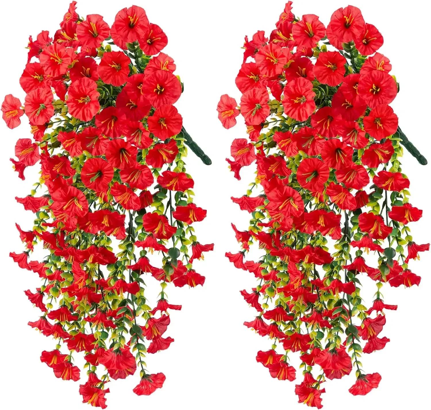 Artificial Morning Glory & Eucalyptus Hanging Decor Perfect for Home Garden Weddings Versatile Outdoor Plants Garden Party Plastic
Artificial Morning Glory & Eucalyptus Hanging Decor Perfect for Home Garden Weddings Versatile Outdoor Plants Garden Party Plastic