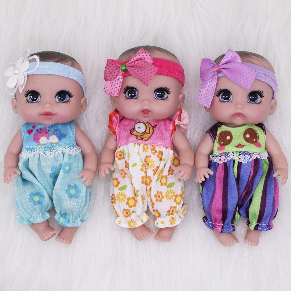 With Clothes Baby Doll Toy 3D Eyes Simulation Doll Kids Gift Mini Palm Dolls Girls Boys
With Clothes Baby Doll Toy 3D Eyes Simulation Doll Kids Gift Mini Palm Dolls Girls Boys