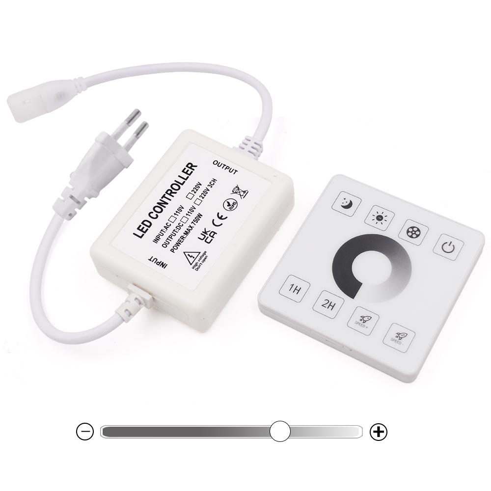 750W 110V 220V Single Color Controller EU/UK/US/AU Set Use For led Strip With RF Panel Remote
750W 110V 220V Single Color Controller EU/UK/US/AU Set Use For led Strip With RF Panel Remote
