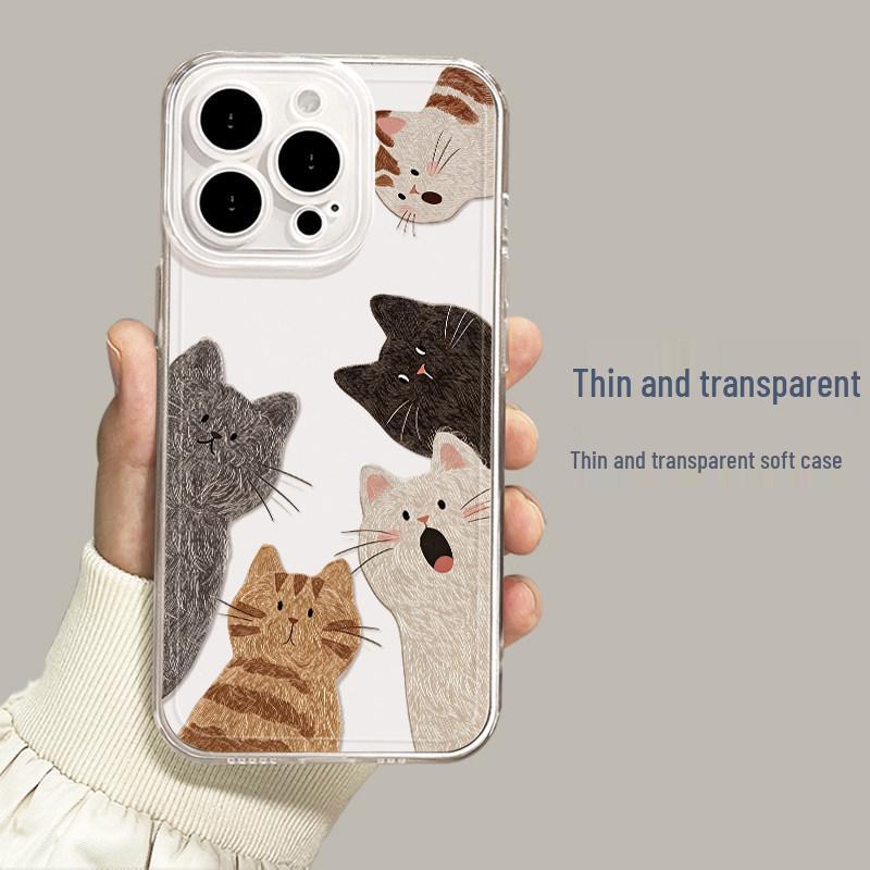 Чехол для iPhone 17 Pro Max «Пять кошек»: Стильный, Уникальный и Милый Дизайн для Apple 14-17 Apple 15PROMAX
Чехол для iPhone 17 Pro Max «Пять кошек»: Стильный, Уникальный и Милый Дизайн для Apple 14-17 Apple 15PROMAX