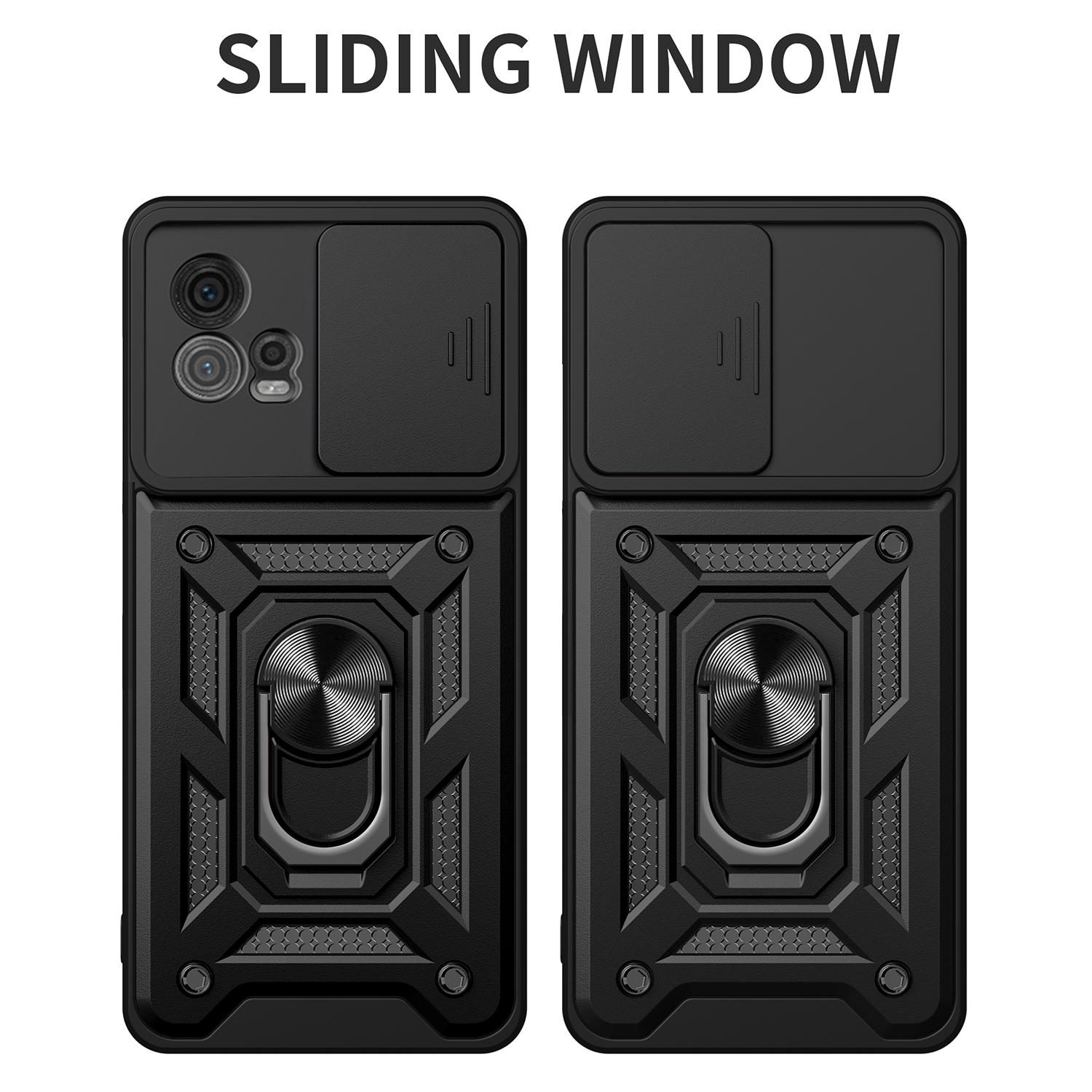 For Motorola Moto G72 4G Kickstand PC+TPU Phone Case Slide Push Pull Camera Lens Protection Cover Silver
For Motorola Moto G72 4G Kickstand PC+TPU Phone Case Slide Push Pull Camera Lens Protection Cover Silver