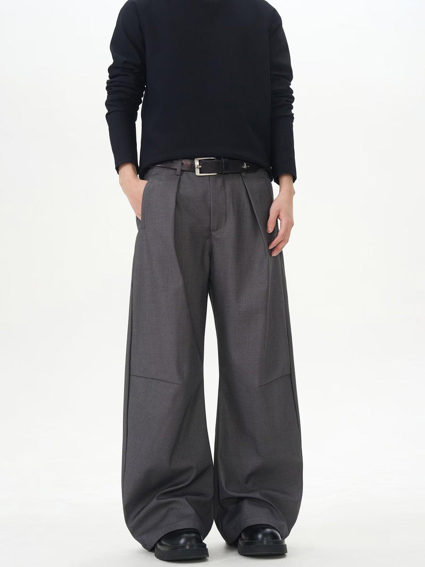 Elegant Pleated Wide-Leg Trousers: Stylish Harajuku-Inspired with Artistic Versatility 2XL сірий колір
Elegant Pleated Wide-Leg Trousers: Stylish Harajuku-Inspired with Artistic Versatility 2XL сірий колір