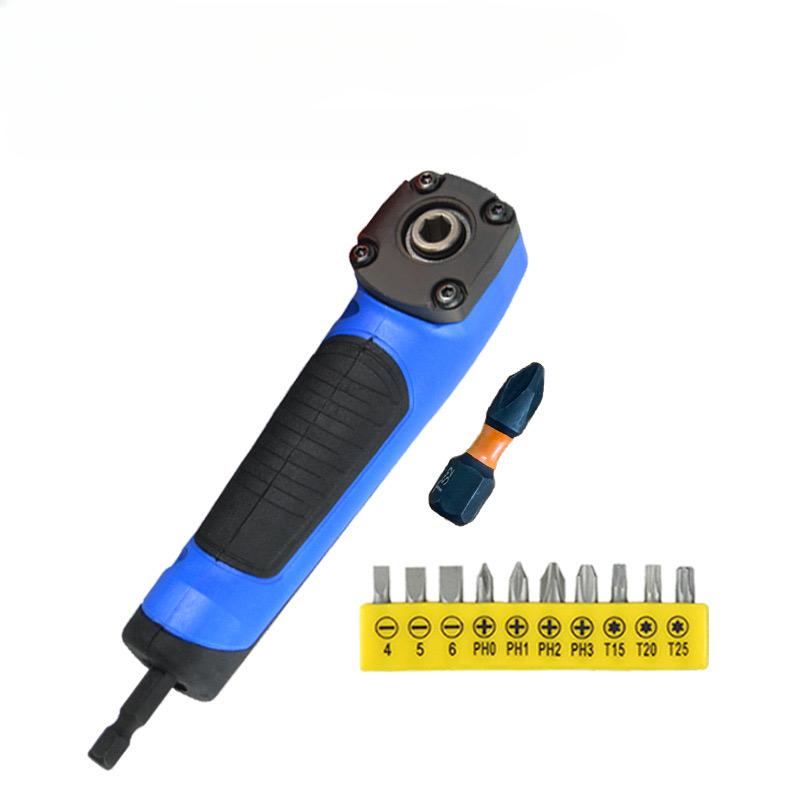 Многофункциональная электрическая угловая отвертка, Высокий крутящий момент 90 ° Прямоугольная отвертка, Ручной инструмент, Синий и оранжевый синий
Многофункциональная электрическая угловая отвертка, Высокий крутящий момент 90 ° Прямоугольная отвертка, Ручной инструмент, Синий и оранжевый синий