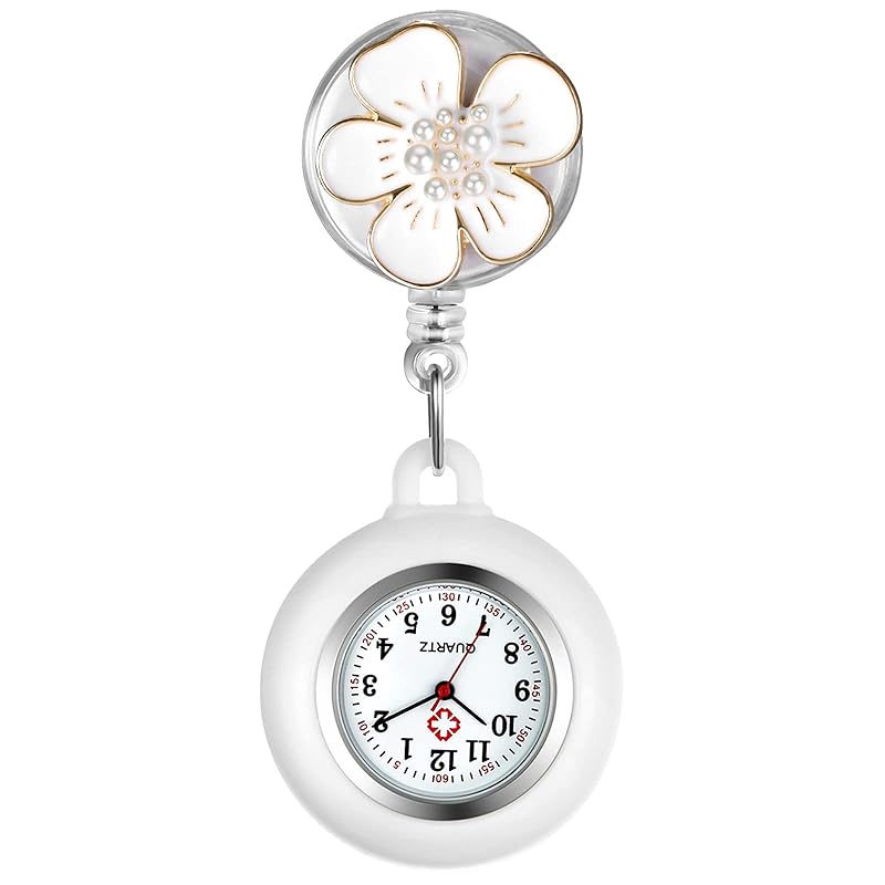 Lancardo nurse watch clip clock nurse cute flowers expansion and contraction nurse upside down clock pocket watch analog nursing day Perfect gift
Lancardo nurse watch clip clock nurse cute flowers expansion and contraction nurse upside down clock pocket watch analog nursing day Perfect gift