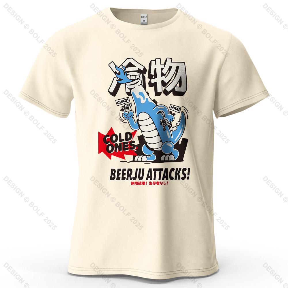 Beerju Dinosaur Cartoonish Printed Men s T-Shirt 100% Cotton Oversized Humorous Graphic Tees for Women Tops Tees Streetwear 4XL
Beerju Dinosaur Cartoonish Printed Men s T-Shirt 100% Cotton Oversized Humorous Graphic Tees for Women Tops Tees Streetwear 4XL