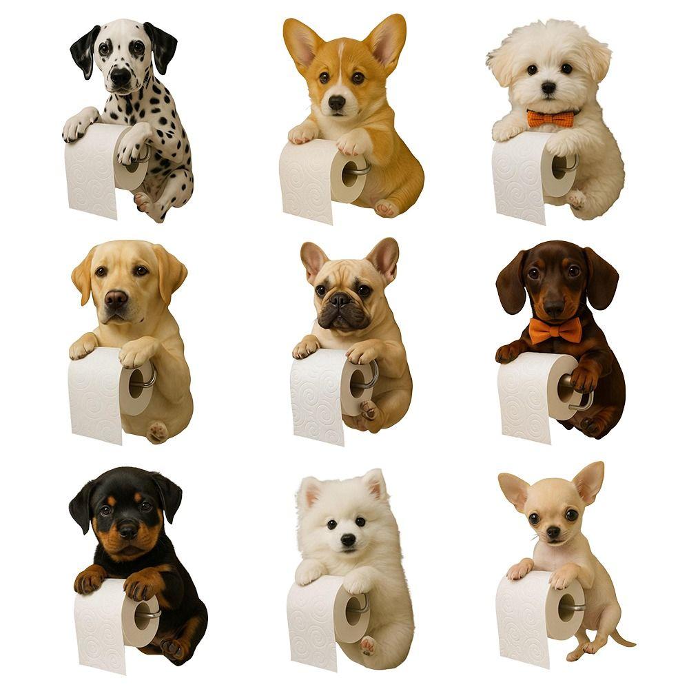 Cute Animal Design Dog Toilet Paper Holder Resin Kitchen Tissue Dispenser for Home Use Style 10
Cute Animal Design Dog Toilet Paper Holder Resin Kitchen Tissue Dispenser for Home Use Style 10