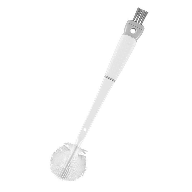 Щетка для чистки бутылок с водой 5 в 1, силиконовая съемная щетка с длинной ручкой, щетка для чистки бутылок с молоком, чайника, бокалов, кухонный инструмент белый
Щетка для чистки бутылок с водой 5 в 1, силиконовая съемная щетка с длинной ручкой, щетка для чистки бутылок с молоком, чайника, бокалов, кухонный инструмент белый