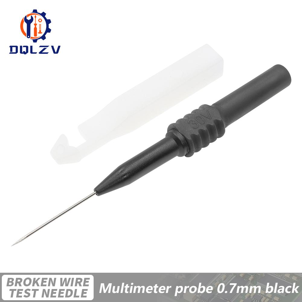 30V Car Multimeter test Tip Probes Diagnostic Tool Extention Back Insulation Wire Piercing Tester Needle Tip Repair Accessiries 1PCS чорний
30V Car Multimeter test Tip Probes Diagnostic Tool Extention Back Insulation Wire Piercing Tester Needle Tip Repair Accessiries 1PCS чорний