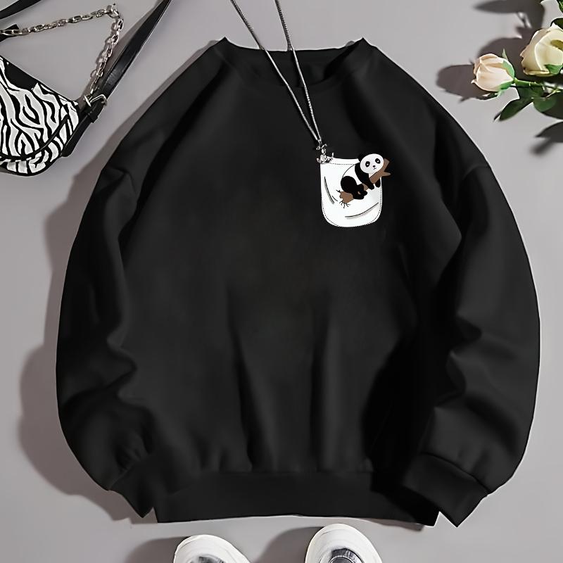Ribbed Cuff Crew Neck Sweatshirt, Durable & Fitted XXL чёрный
Ribbed Cuff Crew Neck Sweatshirt, Durable & Fitted XXL чёрный