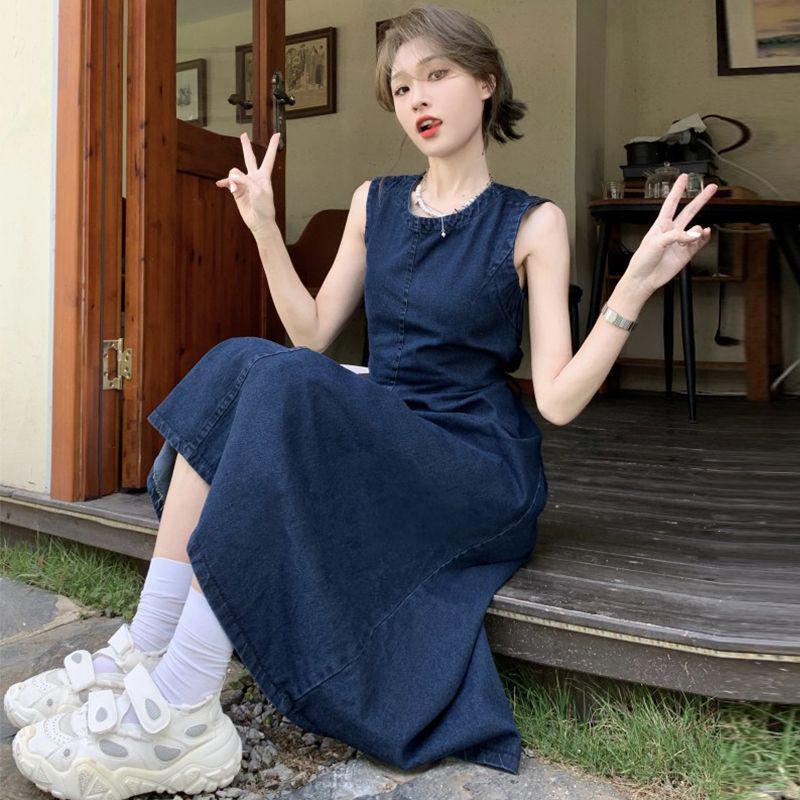Women s Youthful Mid-Length Backless Denim Dress, 2025 Summer Collection, Slim Waist-Cinching Suspender Design 3XL
Women s Youthful Mid-Length Backless Denim Dress, 2025 Summer Collection, Slim Waist-Cinching Suspender Design 3XL