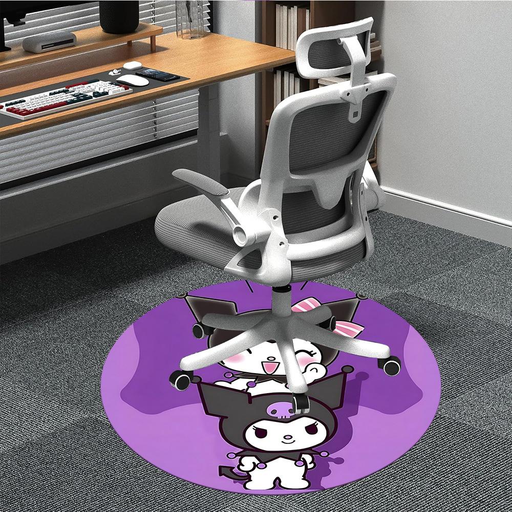 Kuromi Sanrio Office Round Area Rug, Under Office Chairs Bedroom Living Room Home Decor a0908194 80cm by 80cm
Kuromi Sanrio Office Round Area Rug, Under Office Chairs Bedroom Living Room Home Decor a0908194 80cm by 80cm