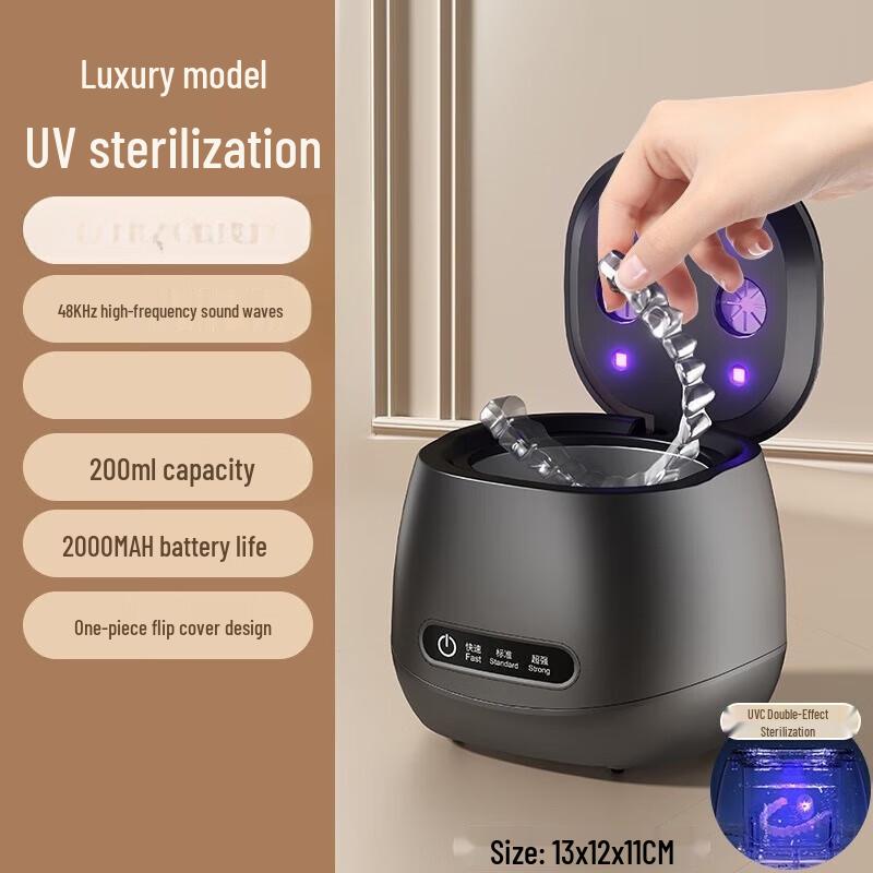 WEZHO Ultrasonic Dental Appliance Cleaner
WEZHO Ultrasonic Dental Appliance Cleaner