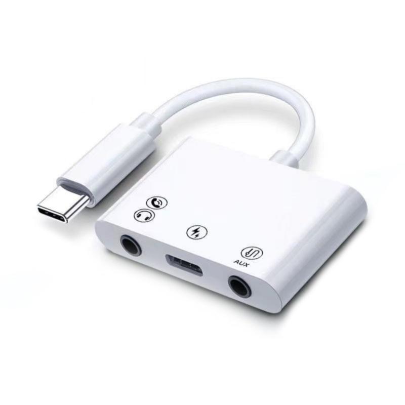 USB C Адаптер для навушників 3 в 1 на Type C 3,5 мм Роз єми Aux Адаптер для звуку та швидкої зарядки 1
USB C Адаптер для навушників 3 в 1 на Type C 3,5 мм Роз єми Aux Адаптер для звуку та швидкої зарядки 1