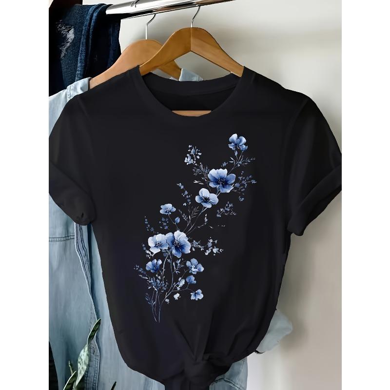 Women s Crew Neck Short Sleeve T-Shirt Classic Fit Stretch Casual Versatile Multiple Colors Daily Wear Top 4XL
Women s Crew Neck Short Sleeve T-Shirt Classic Fit Stretch Casual Versatile Multiple Colors Daily Wear Top 4XL