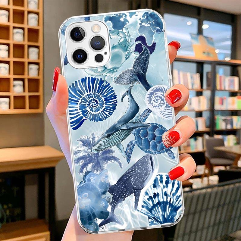 Ocean Starfish Sea Turtle Shark Cover Phone Case For iPhone 16 17 Air 15 14 Pro Max 16E Phone Case 13 Mini 12 11 7 SE 8 Print Pa iPhone 12 (12 Pro)
Ocean Starfish Sea Turtle Shark Cover Phone Case For iPhone 16 17 Air 15 14 Pro Max 16E Phone Case 13 Mini 12 11 7 SE 8 Print Pa iPhone 12 (12 Pro)