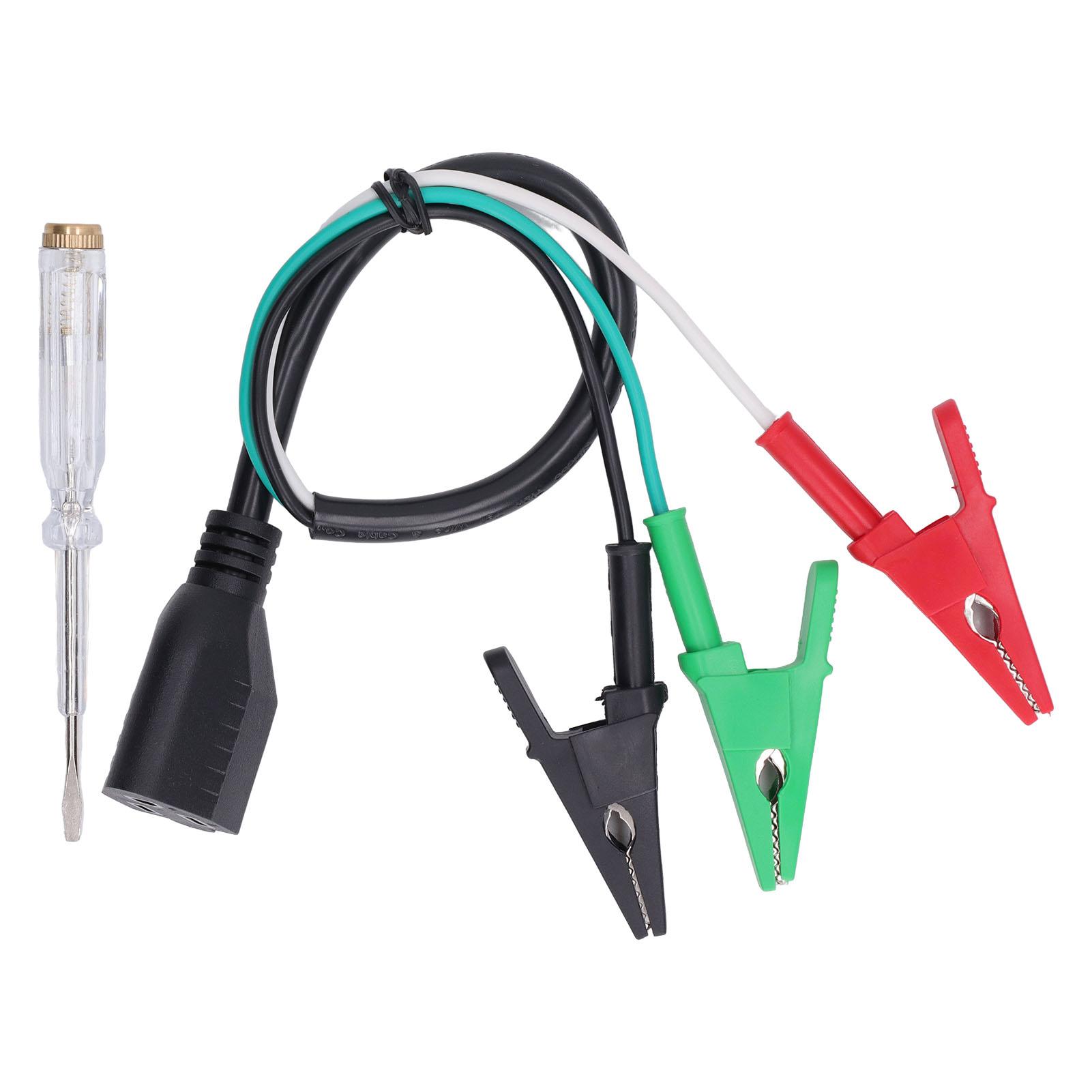 HVAC Adaptor Cord PVC Crocodile Clip Stable Safe HVAC Adaptor Cord for Yellow Jacket 69522 69411
HVAC Adaptor Cord PVC Crocodile Clip Stable Safe HVAC Adaptor Cord for Yellow Jacket 69522 69411