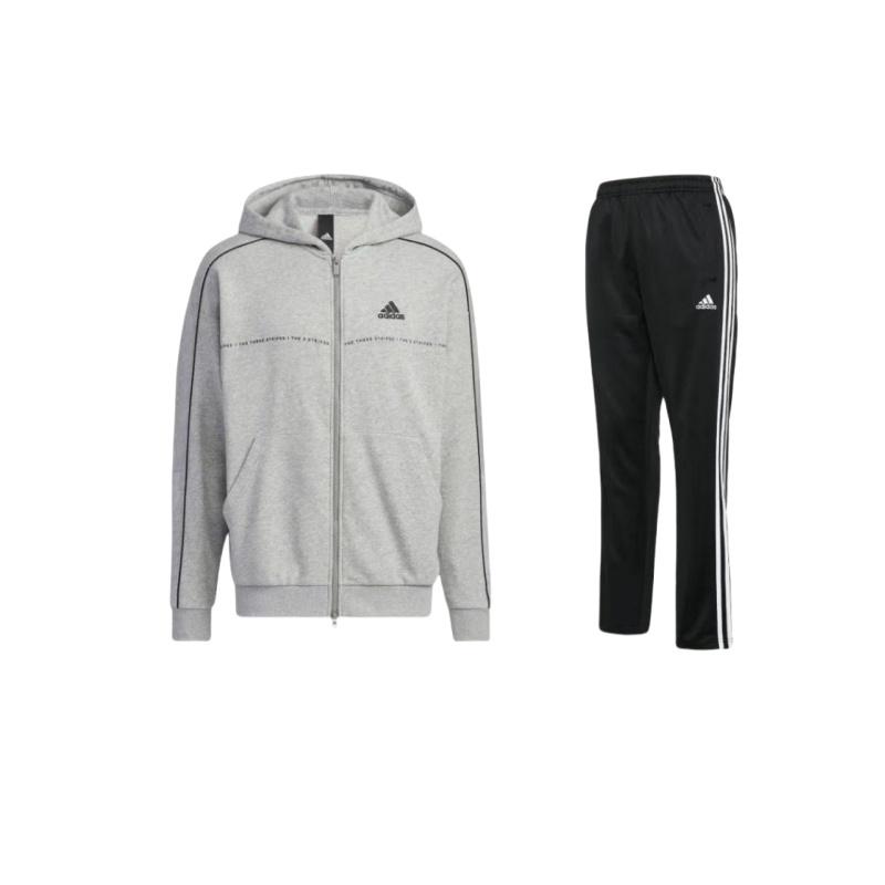 Adidas Letter Print Loose Zipper Hoodie Long Sleeve Sweatshirt Striped Mid Waist Pants Casual Sports Set Unisex Set TR30PR-BW+-IA9437 S
Adidas Letter Print Loose Zipper Hoodie Long Sleeve Sweatshirt Striped Mid Waist Pants Casual Sports Set Unisex Set TR30PR-BW+-IA9437 S
