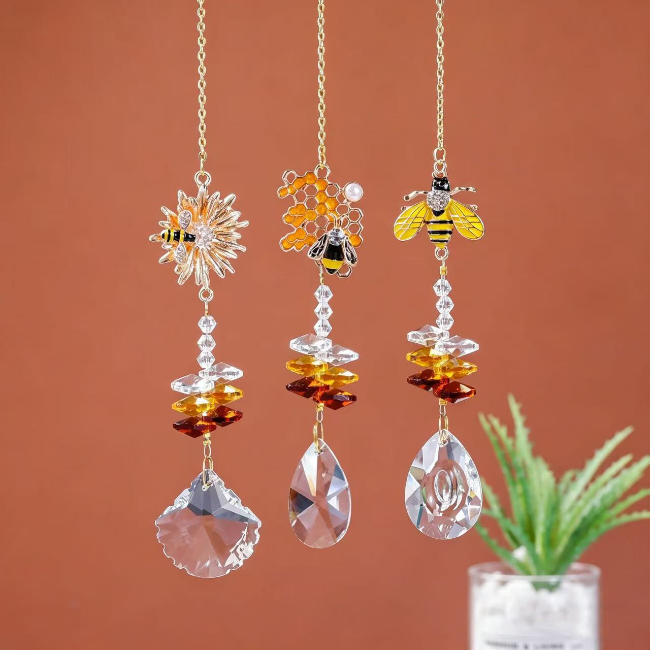 Crystal Windchimes Hanging Decor Yard Sun Catcher Windchimes Decoration for Festival Decor Gift for Women
Crystal Windchimes Hanging Decor Yard Sun Catcher Windchimes Decoration for Festival Decor Gift for Women