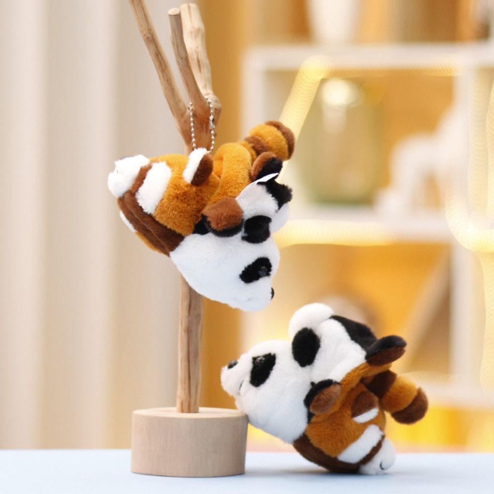 Double-Sided Raccoon Plush Keychain PP Cotton Transform Panda Doll Children Girls Boys 15cm
Double-Sided Raccoon Plush Keychain PP Cotton Transform Panda Doll Children Girls Boys 15cm