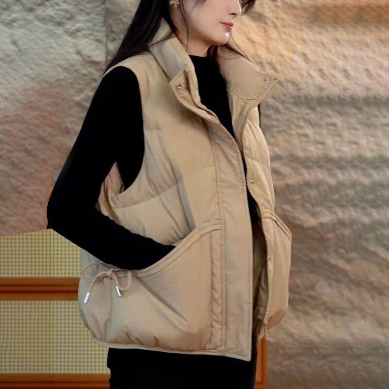 Коротка жіноча пухова бавовняна жилетка з модним і зручним дизайном XL
Коротка жіноча пухова бавовняна жилетка з модним і зручним дизайном XL