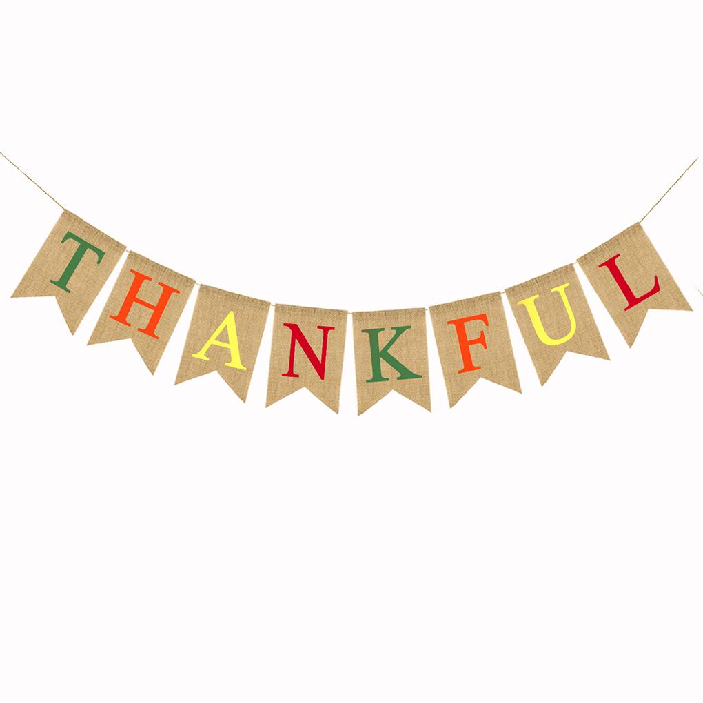 Thanksgiving Banner Exquisite Hanging Decor Outdoor Party Pendant Creative Festival Ornament Props for Indoor Scene Layout Use
Thanksgiving Banner Exquisite Hanging Decor Outdoor Party Pendant Creative Festival Ornament Props for Indoor Scene Layout Use