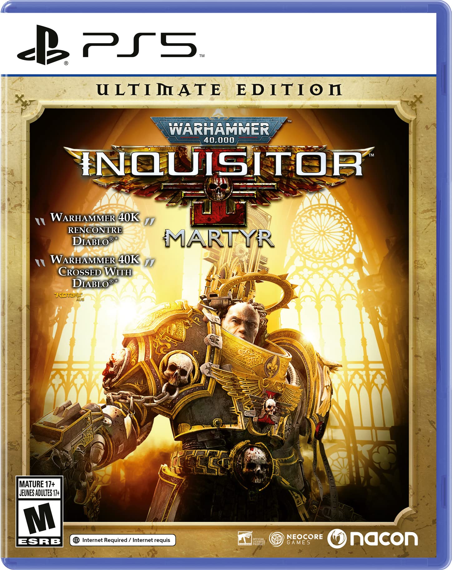 Warhammer Inquisitor Martyr Ultimate Edition North PS5 40 000 - - (Імпортована Америка) -
Warhammer Inquisitor Martyr Ultimate Edition North PS5 40 000 - - (Імпортована Америка) -