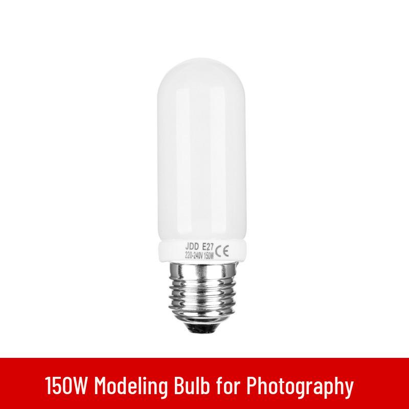 150W E27 Modeling Light Bulb for Godox, Jinbei, Aputure, Neewer Studio Flash, 110V
150W E27 Modeling Light Bulb for Godox, Jinbei, Aputure, Neewer Studio Flash, 110V
