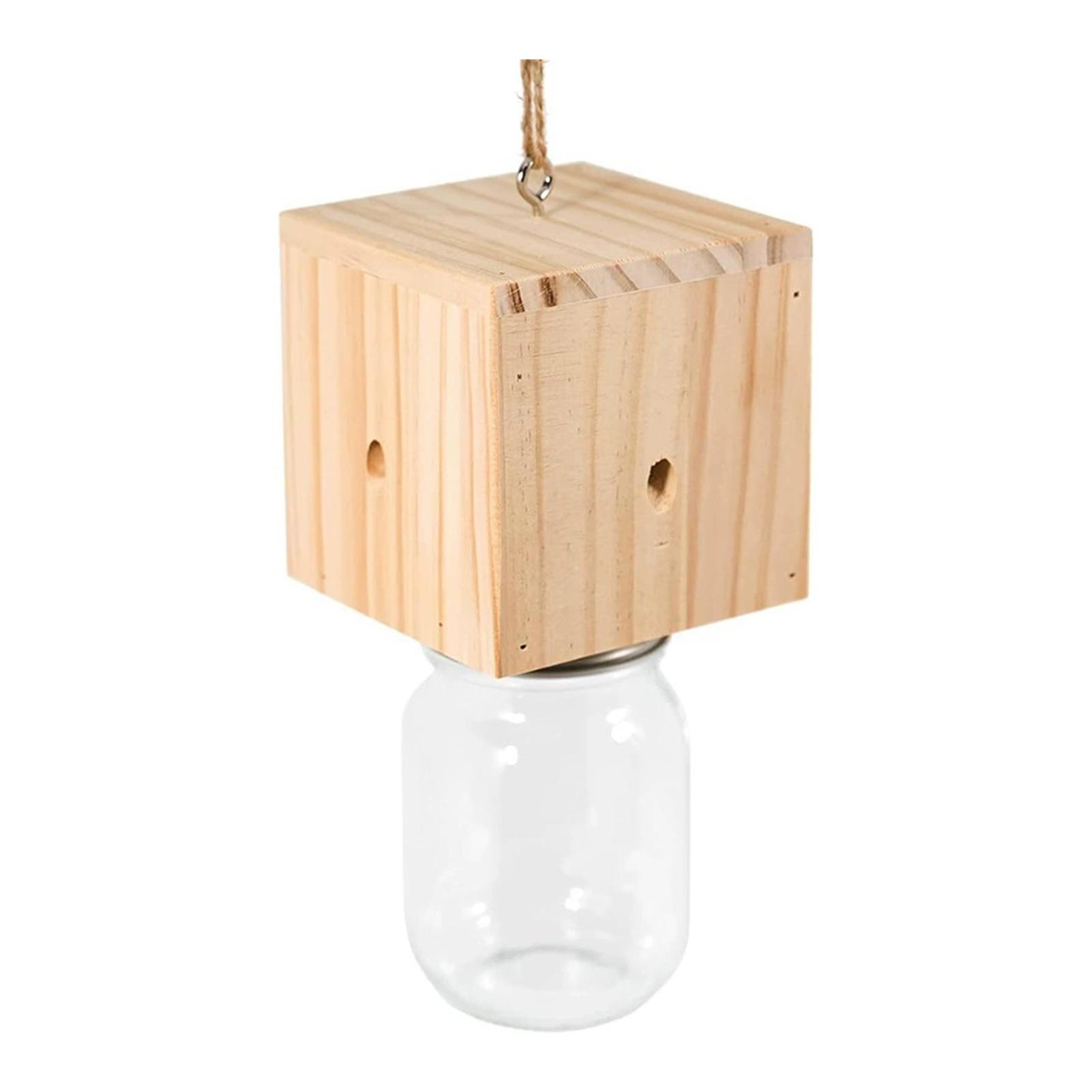 Nature Style Carpenter Bee Trap For Outdoor Hanging With Detachable Safes Hanging Carpenter Wooden
Nature Style Carpenter Bee Trap For Outdoor Hanging With Detachable Safes Hanging Carpenter Wooden