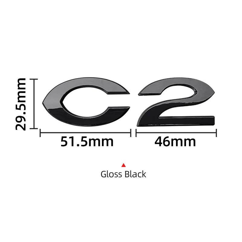 C2 C4 C5 Logo ABS 3D Car Rear Trunk Badge Sticker Styling Auto Modified Accessories C2 чёрный
C2 C4 C5 Logo ABS 3D Car Rear Trunk Badge Sticker Styling Auto Modified Accessories C2 чёрный