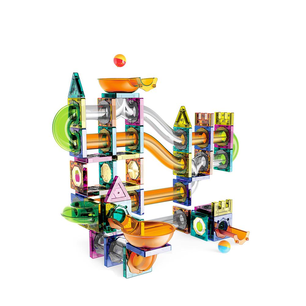 Cross-Border Magnetic Tiles: Color Window Building Blocks & Rolling Ball Track for Kids Ages 3-6
Cross-Border Magnetic Tiles: Color Window Building Blocks & Rolling Ball Track for Kids Ages 3-6