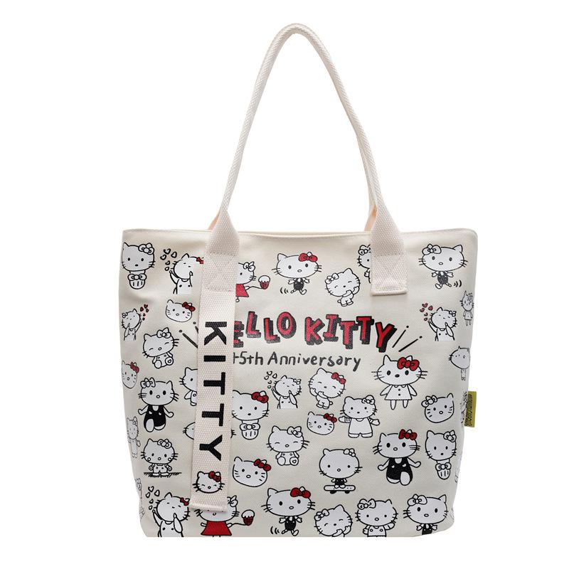 Large Cute Kitten Canvas Tote - Fashionable, Versatile Single Shoulder Bag for Women брудно-білий
Large Cute Kitten Canvas Tote - Fashionable, Versatile Single Shoulder Bag for Women брудно-білий