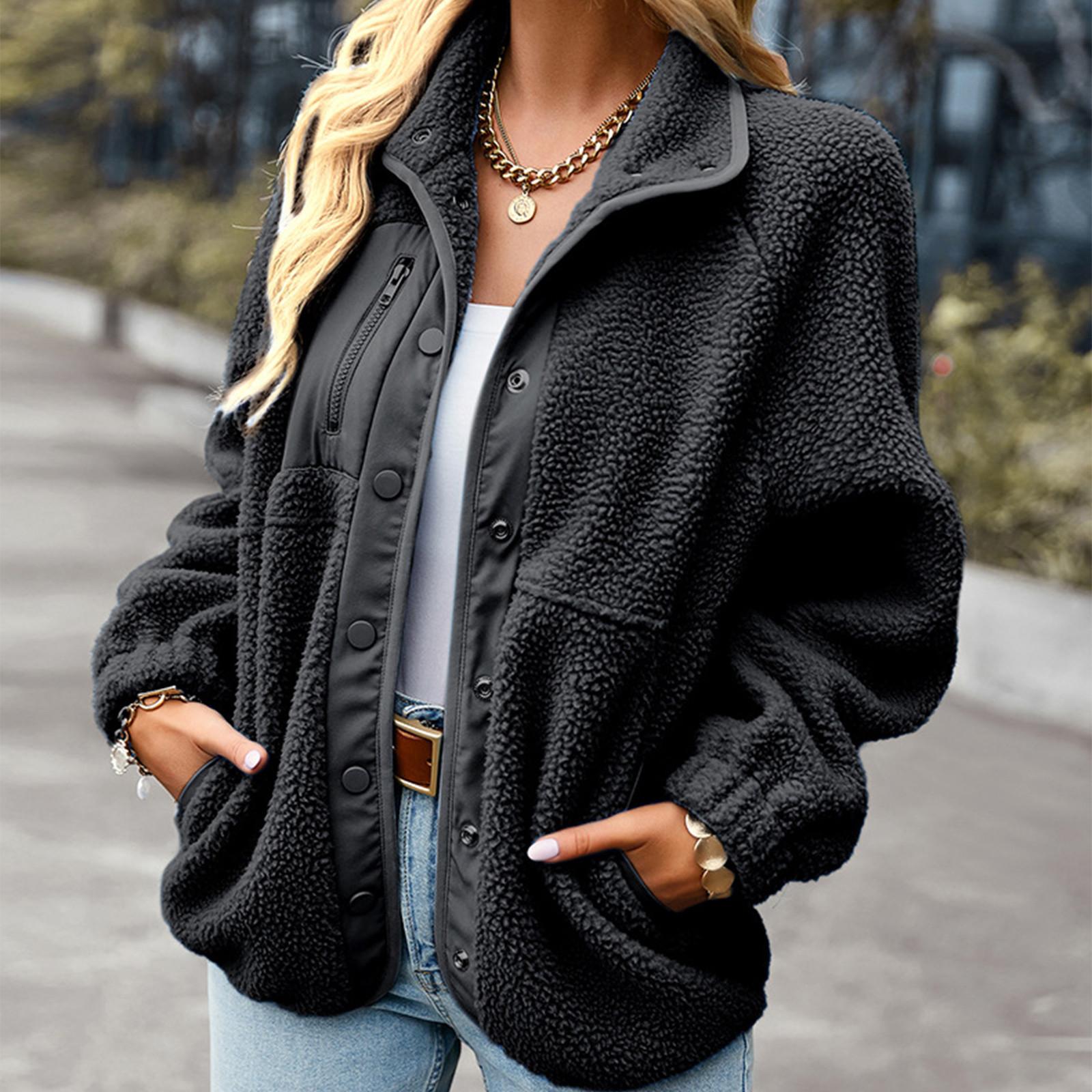 Женский модный однотонный кардиган с длинными рукавами, осенне-зимние топы, куртка M чёрный
Женский модный однотонный кардиган с длинными рукавами, осенне-зимние топы, куртка M чёрный