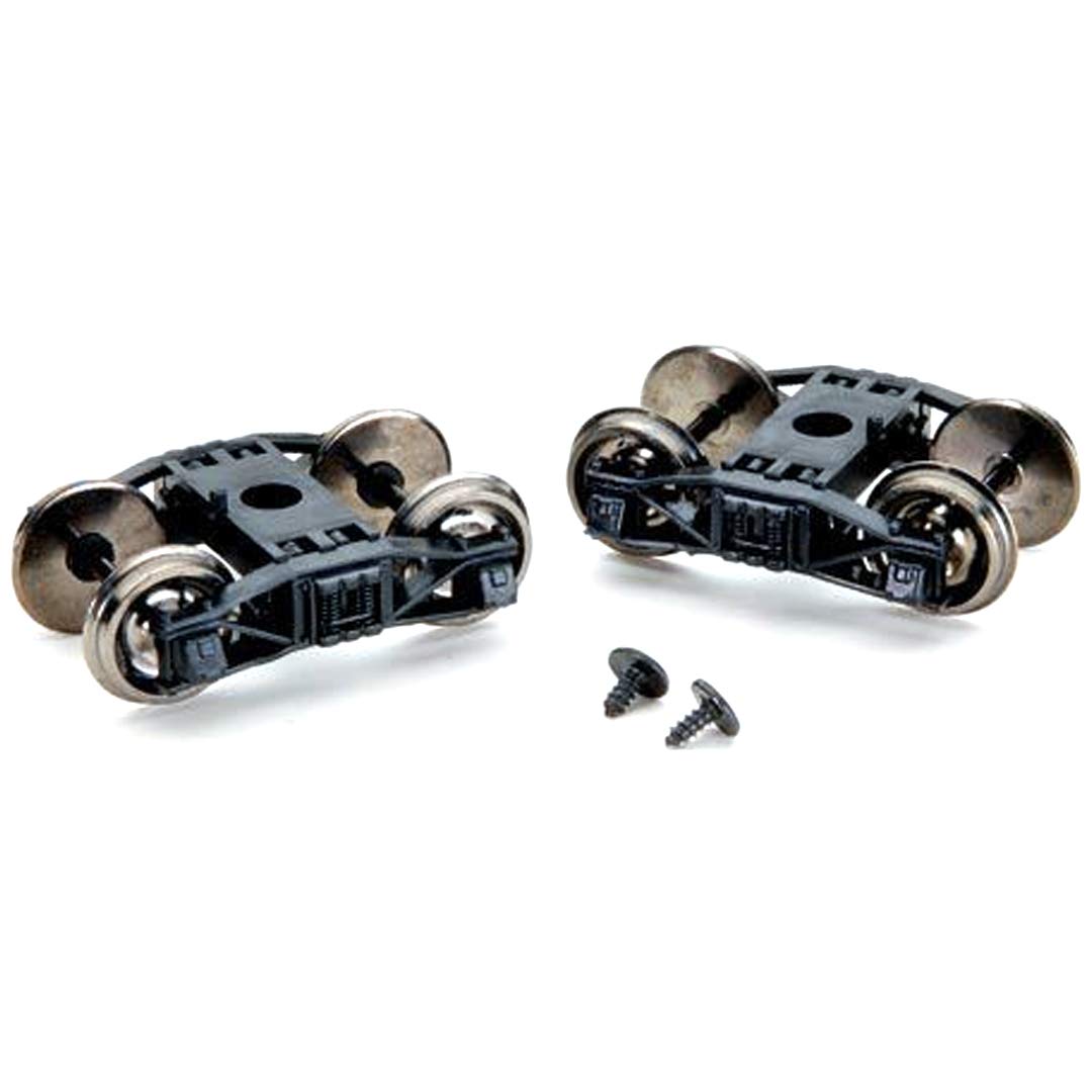 Тележки On30 Spectrum с арочной рамой, длинная база (1 пара) от Bachmann Trains
Тележки On30 Spectrum с арочной рамой, длинная база (1 пара) от Bachmann Trains