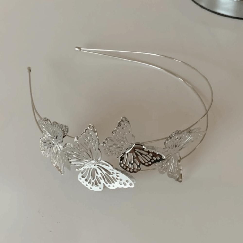 Butterfly Hollow Butterfly Headband Gold Double Layer Headband Fashion Tiara Hair Band Women Use
Butterfly Hollow Butterfly Headband Gold Double Layer Headband Fashion Tiara Hair Band Women Use