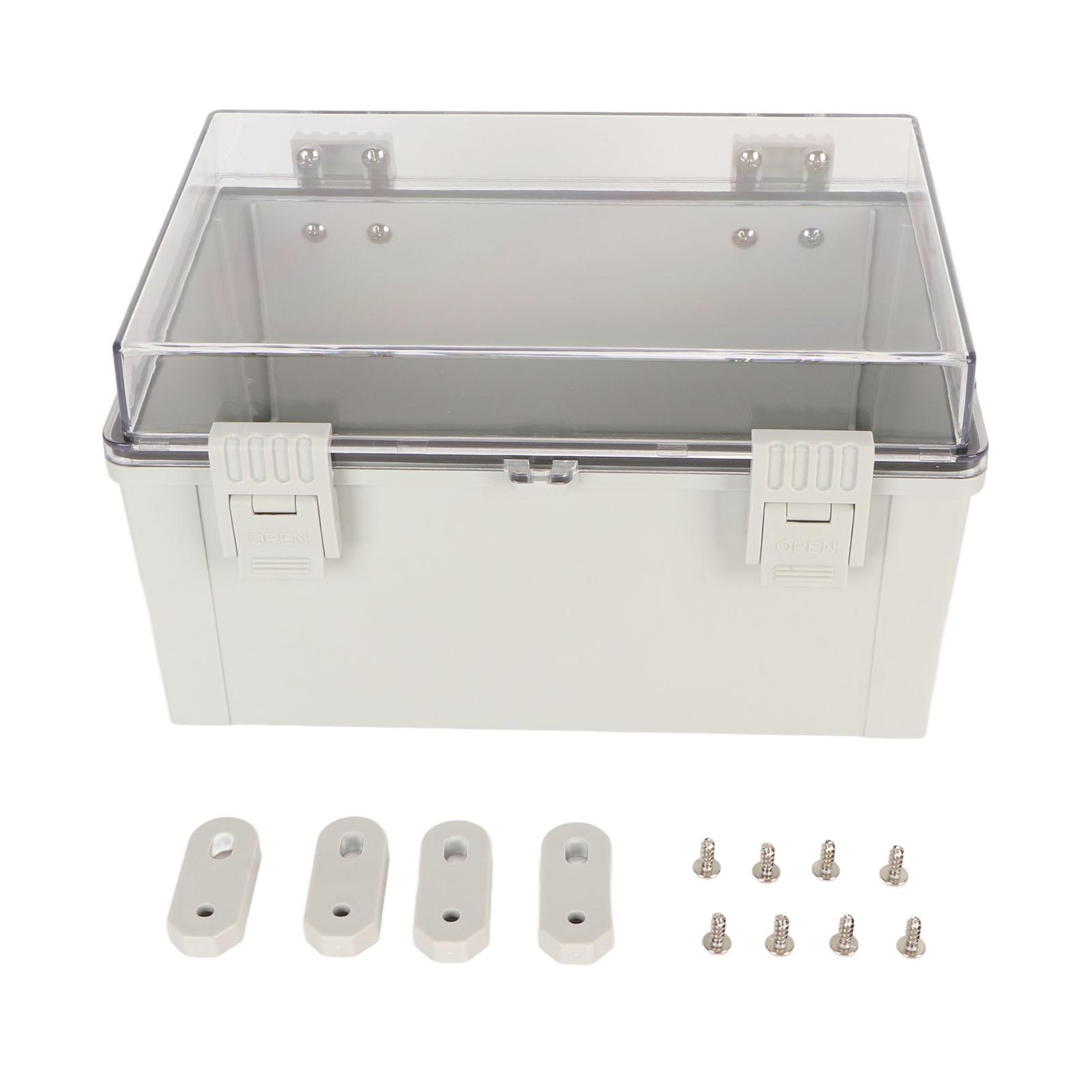 Power Distribution Box IP66 Waterproof Transparent Cover Electrical Junction Box Snap Type
Power Distribution Box IP66 Waterproof Transparent Cover Electrical Junction Box Snap Type